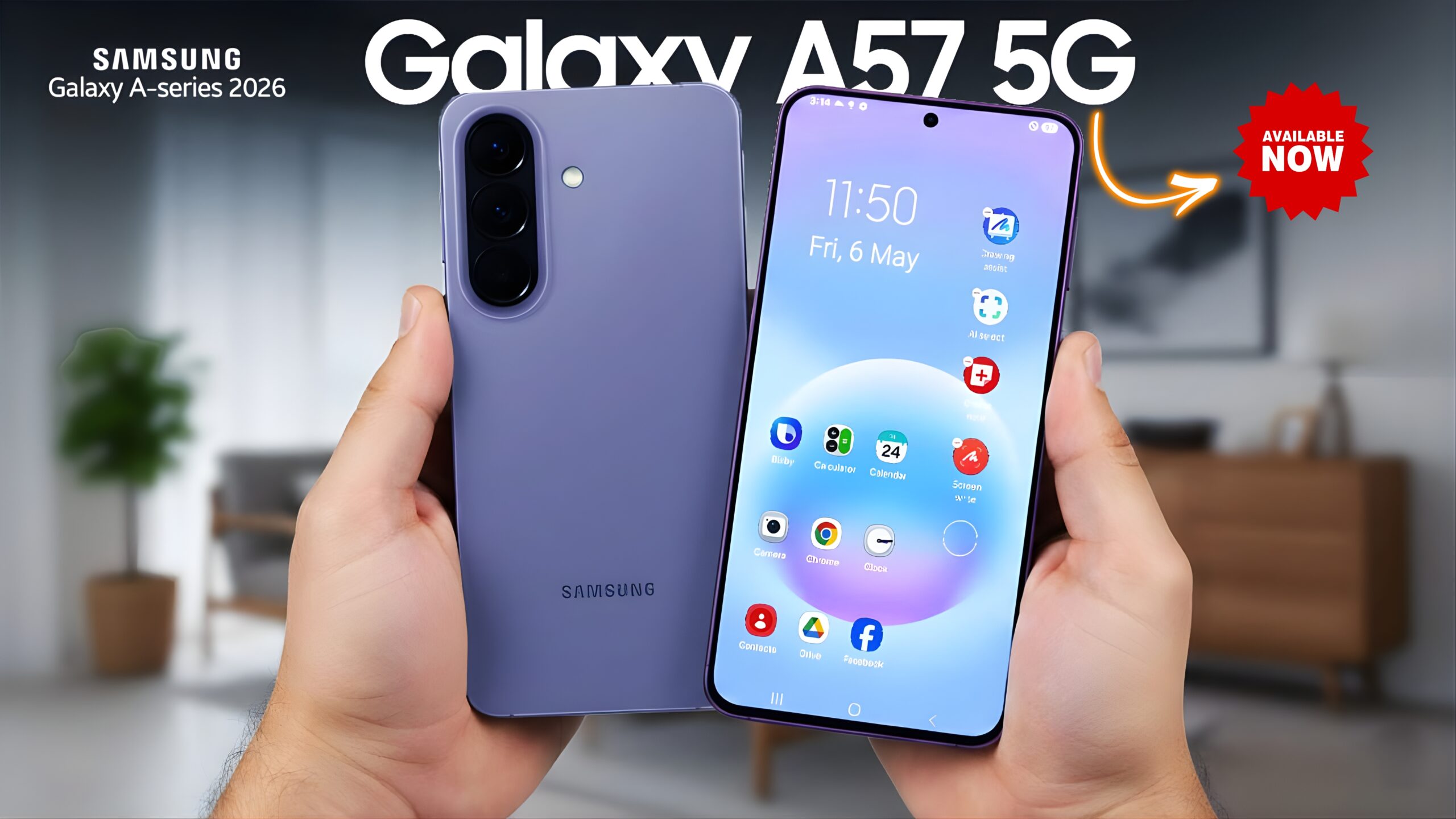 Samsung Galaxy A57 5G Launch With 120Hz AMOLED Display and Powerful Mid-Range Performance