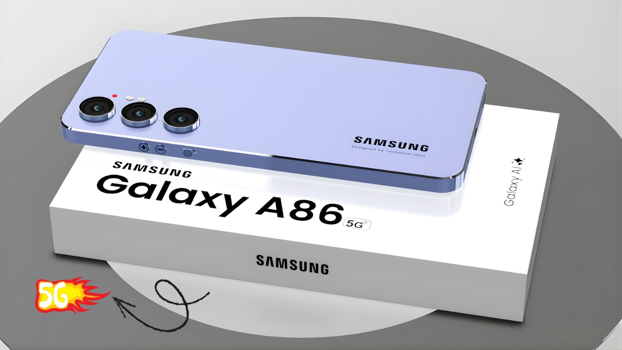 Samsung Galaxy A86 5G Revealed with 5200mAh Battery and Smooth AMOLED Display