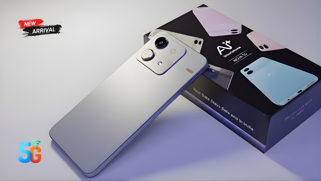 Ai+ Nova 5G Arrives with Massive Battery, 5G Connectivity and Stylish Design