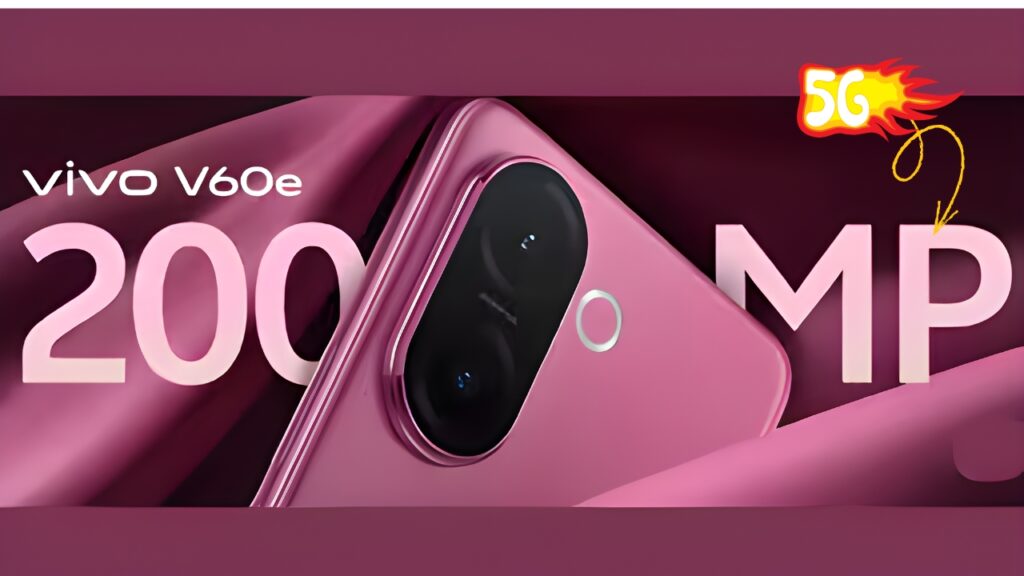 Vivo V60e 5G Launches with 200MP Camera and Stylish Glass Design